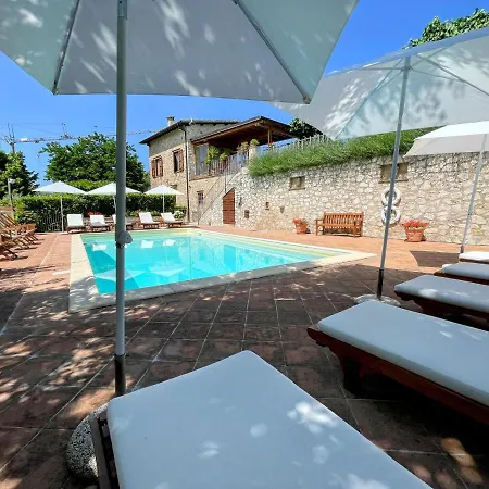 Spoleto Splashwhole Private Villagesleeps 20discounted June Sept Oct Willa Acquaiura